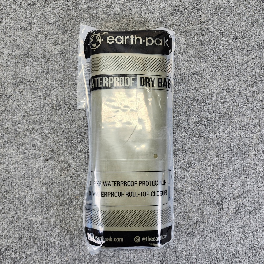 Earth Pak Waterproof Dry Bag Roll Top Compression Bag, Camping, Lake, Floating